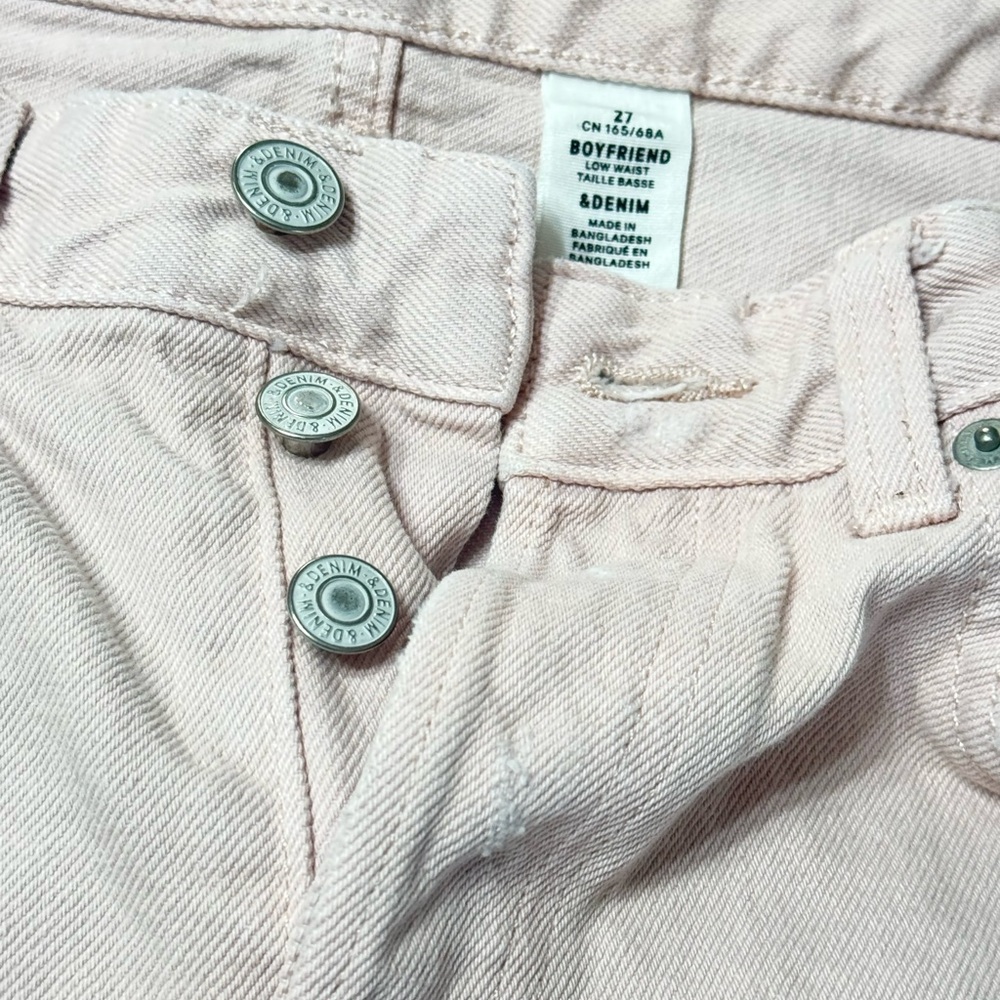 &Denim Women's Pink Skinny Jeans size 26
